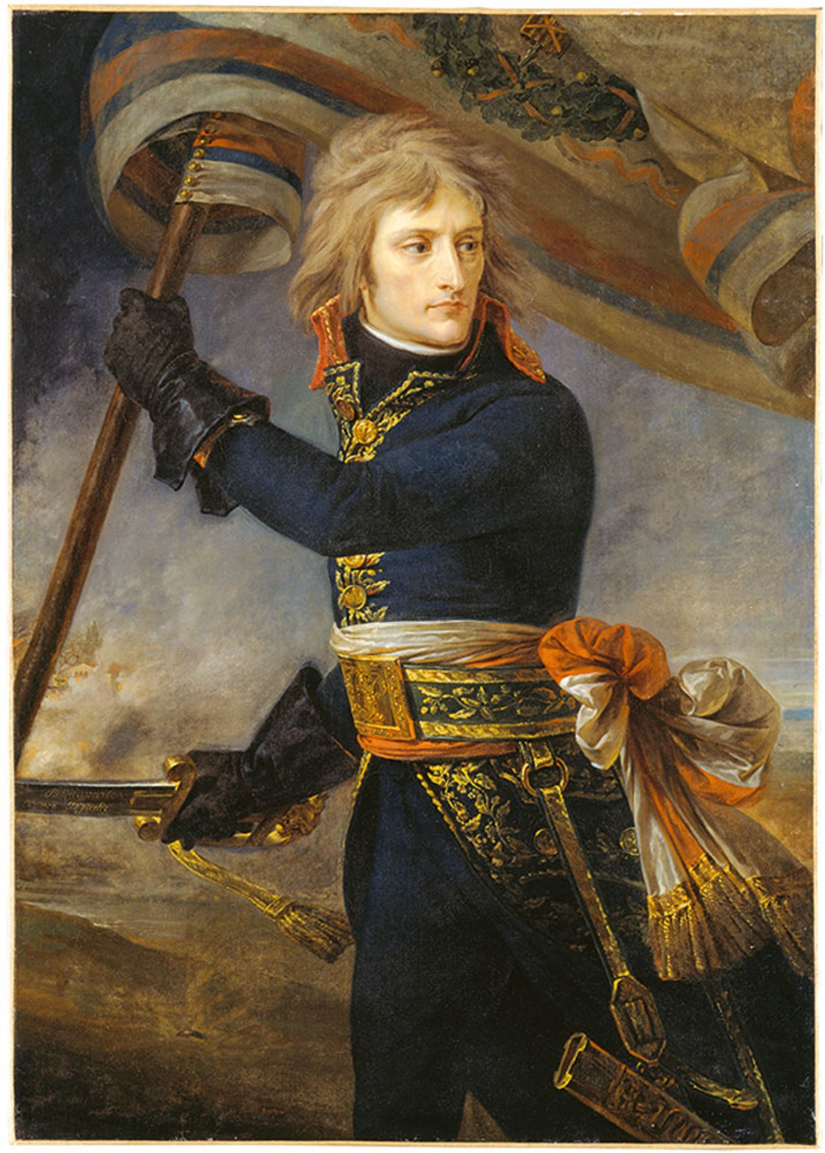 Bonaparte on the Bridge of Arcola, November 17, 1796 (1796-97) by Antoine-Jean Gros Josse Fine Art/Diomedia Images