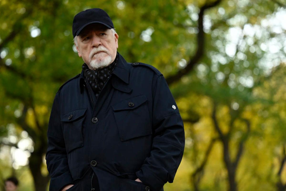 Boo hiss! Brian Cox as Logan Roy
courtesy David Russell/HBO