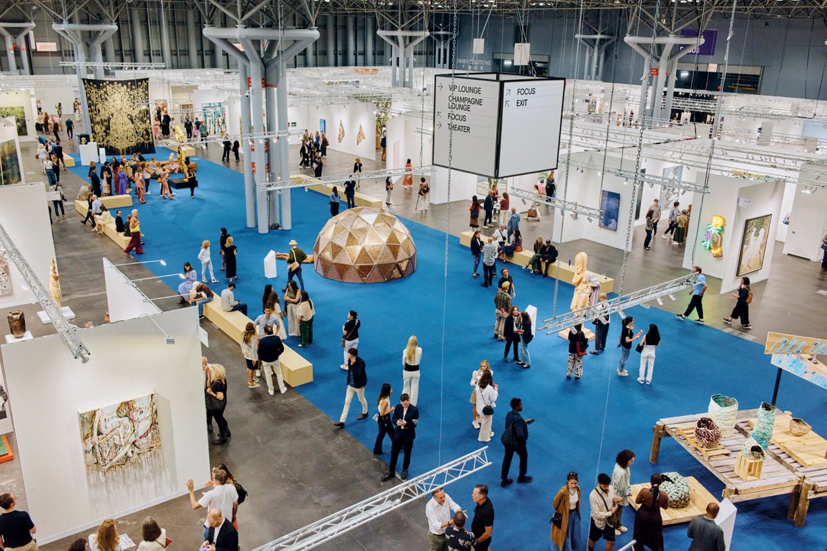 New directions: a view of the 2024 Armory Show, which this year will be the first edition completely under Kyla McMillan, who was named director last July
Photo by Jonah Rosenberg