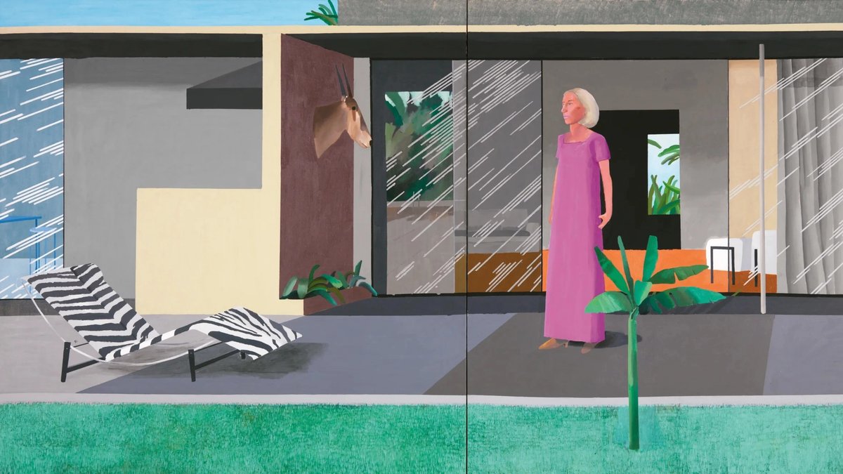 David Hockney's Beverly Hills Housewife (1966-67) Estate of David Hockney; Photo: Richard Schmidt