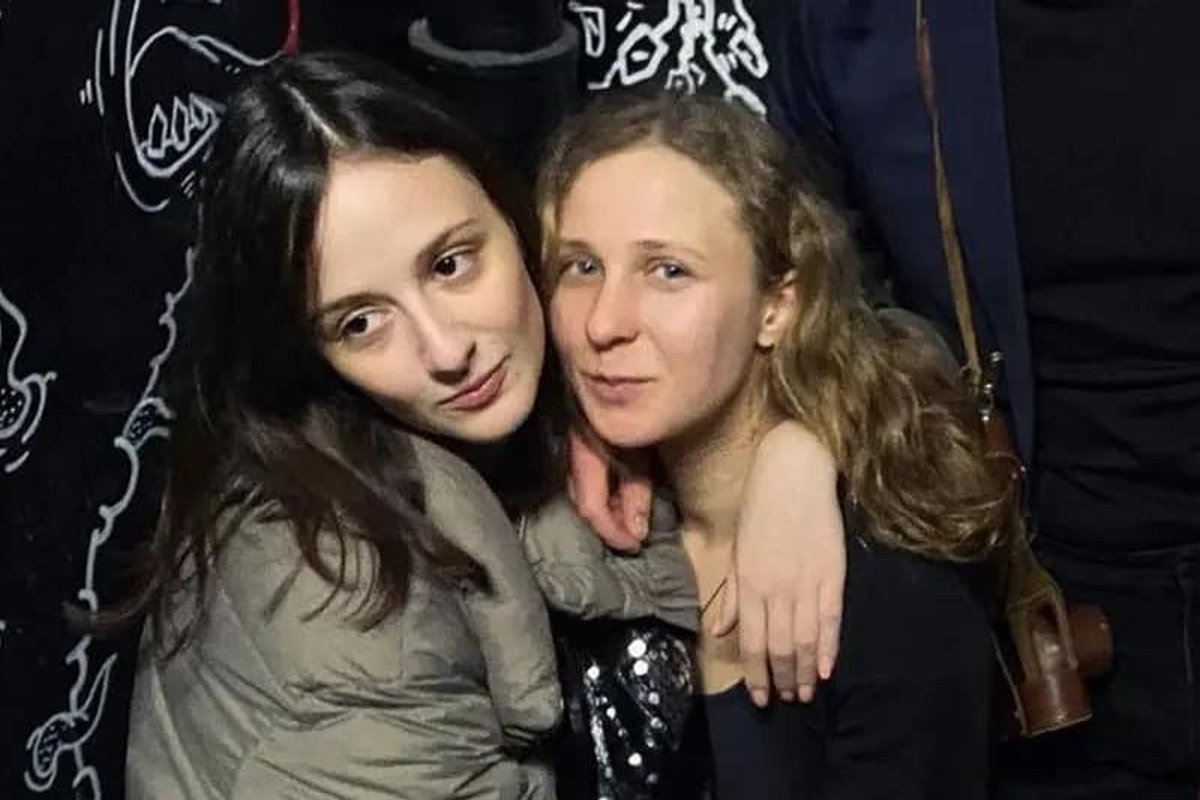 Masha Alekhina and Lucy Shteyn Image: Artists at Risk