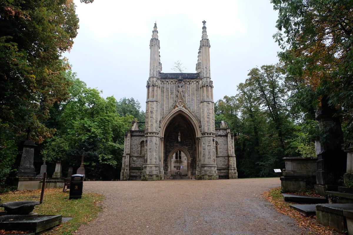 Phyllida Barlow's work will be in the central Anglican Chapel, built in 1844, which is open to the elements Courtesy of Studio Voltaire