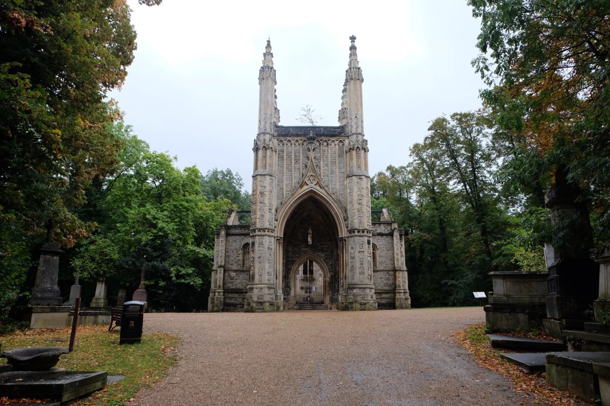 Phyllida Barlow's work will be in the central Anglican Chapel, built in 1844, which is open to the elements Courtesy of Studio Voltaire