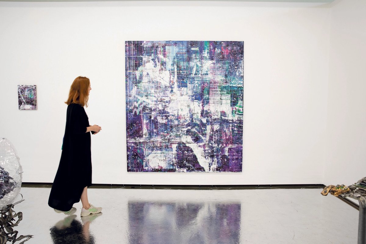 At Liste this week, Brussels gallery Super Dakota is showing two paintings by the Canadian American artist Chris Dorland, who is in his mid-40s. In 2013 the fair relaxed its under-40s-only rule—but only for galleries willing to stump up for higher stand fees Photo: David Owens