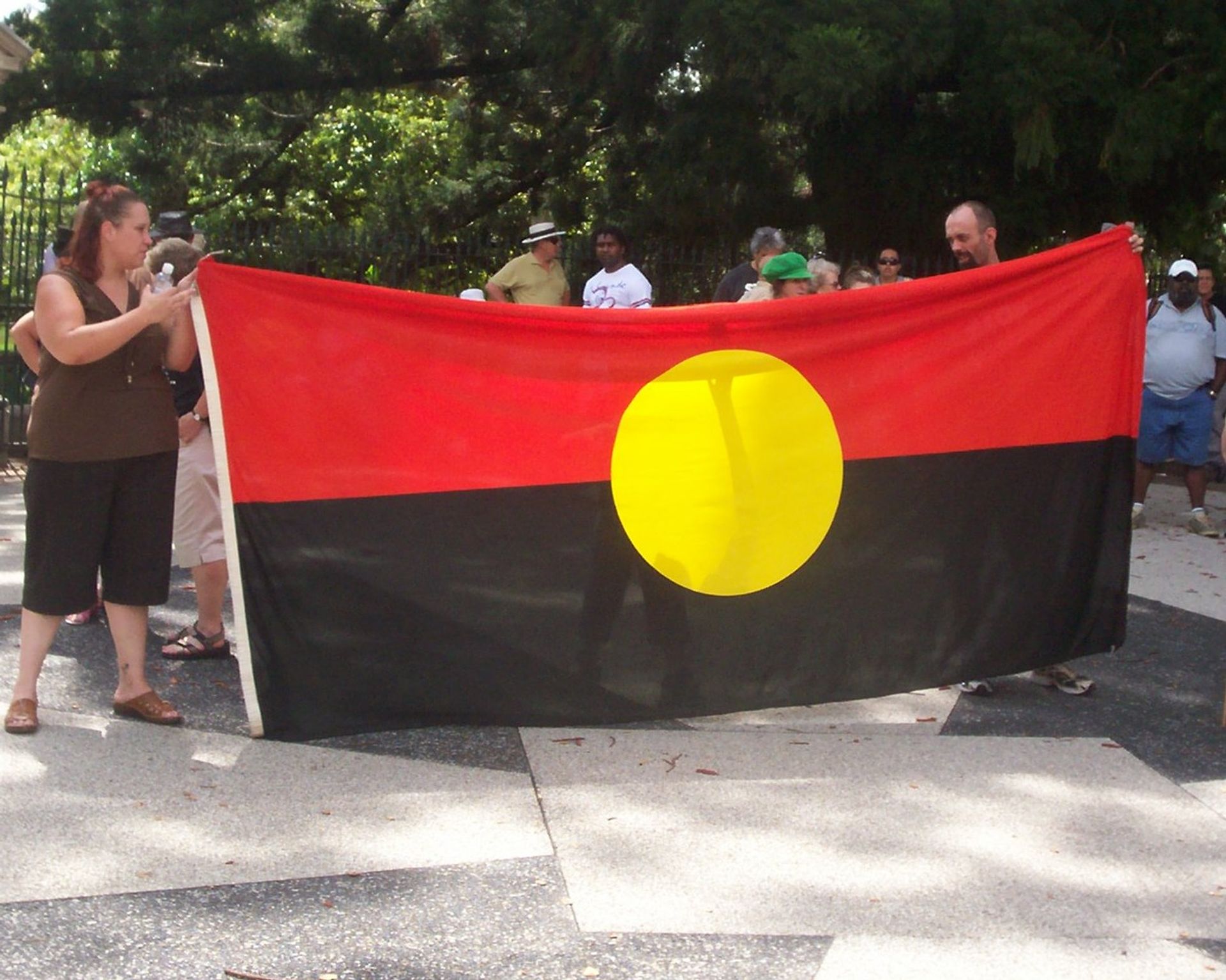 The minister for Indigenous Australians, Ken Wyatt, said: “Now that the Commonwealth holds the copyright, it belongs to everyone, and no one can take it away.” Photo: David Jackmanson


