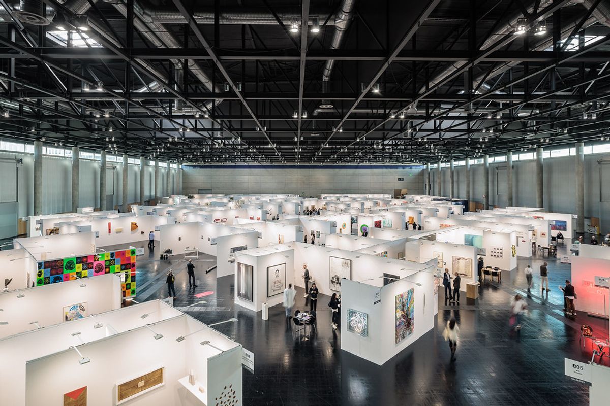 Visitors to Viennacontemporary 2025