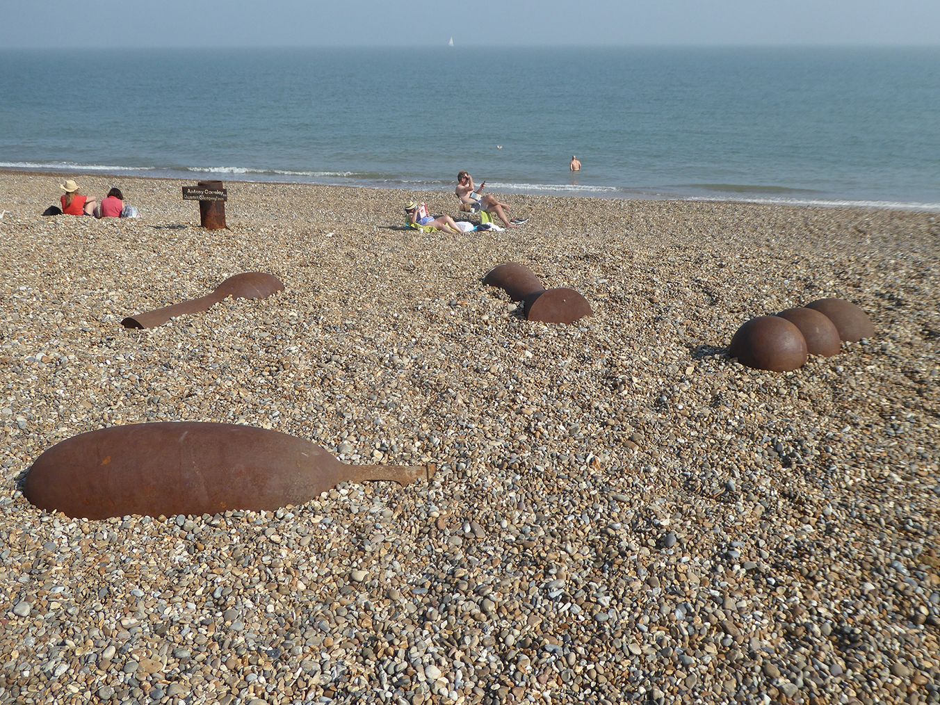 Sex toys on the beach? Antony Gormley seaside sculptures—likened to vibrators—fall foul of planning laws