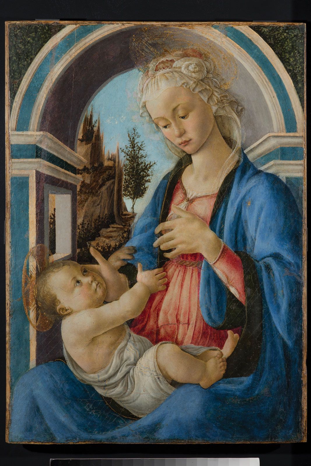Botticelli’s Madonna with Child (around 1467) was one of Campana’s 12,000 artefacts Photo © Fabrice-Lepeltier