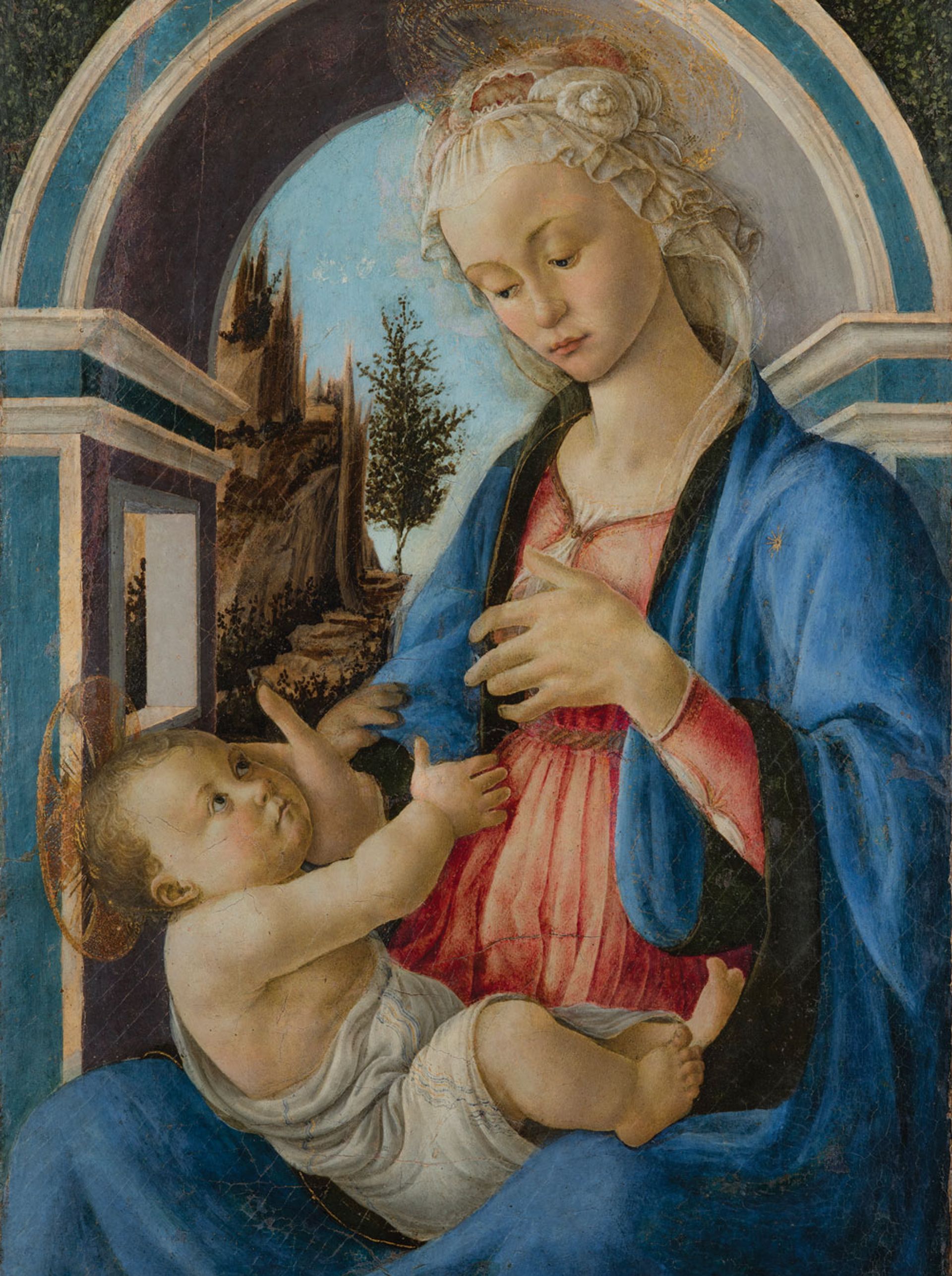 Botticelli’s Madonna with Child (around 1467) was one of Campana’s 12,000 artefacts Photo © Fabrice-Lepeltier