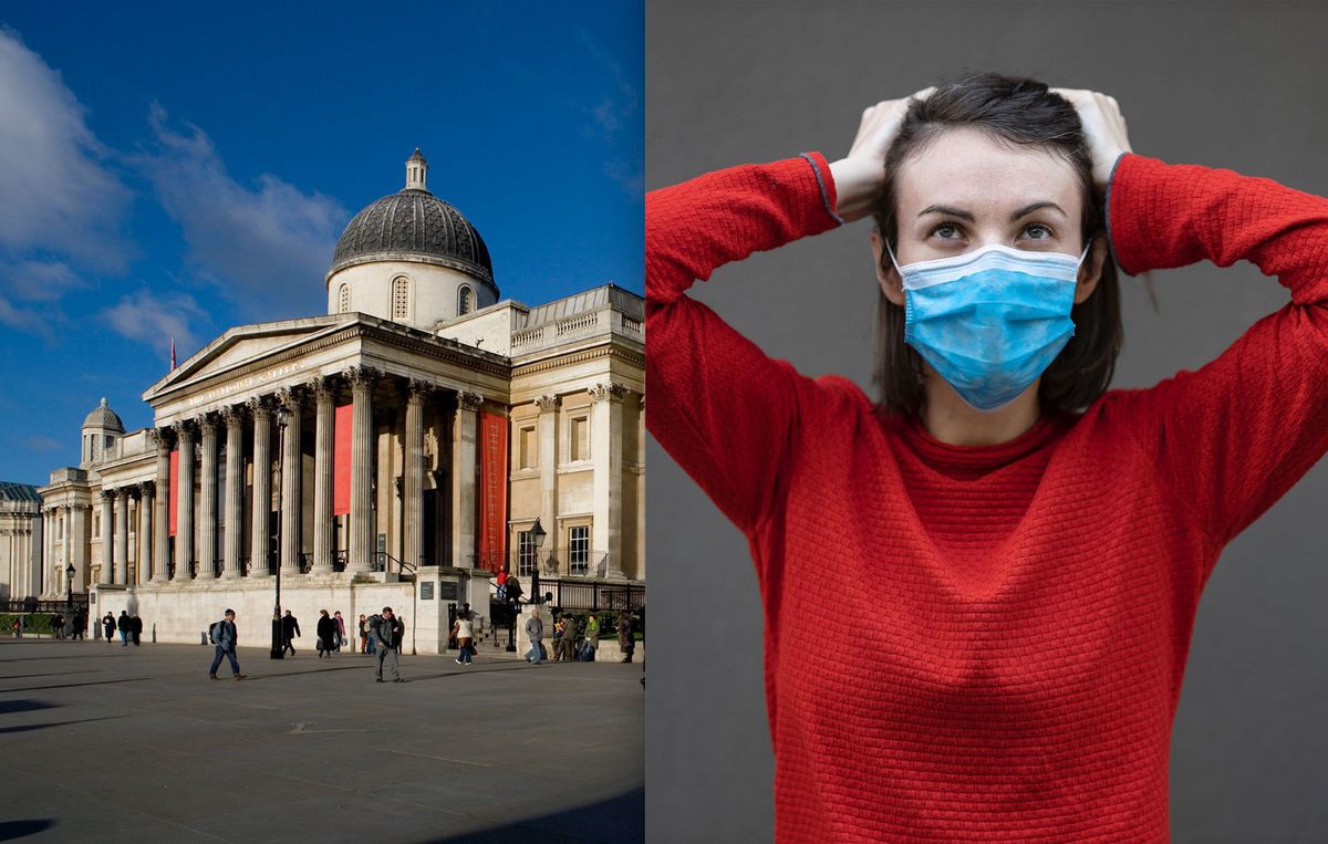 As museums such as London's National Gallery reopen this month, is the British public ready to visit them again? Left: © The National Gallery, London. Right: Photo: Engin Akyurt