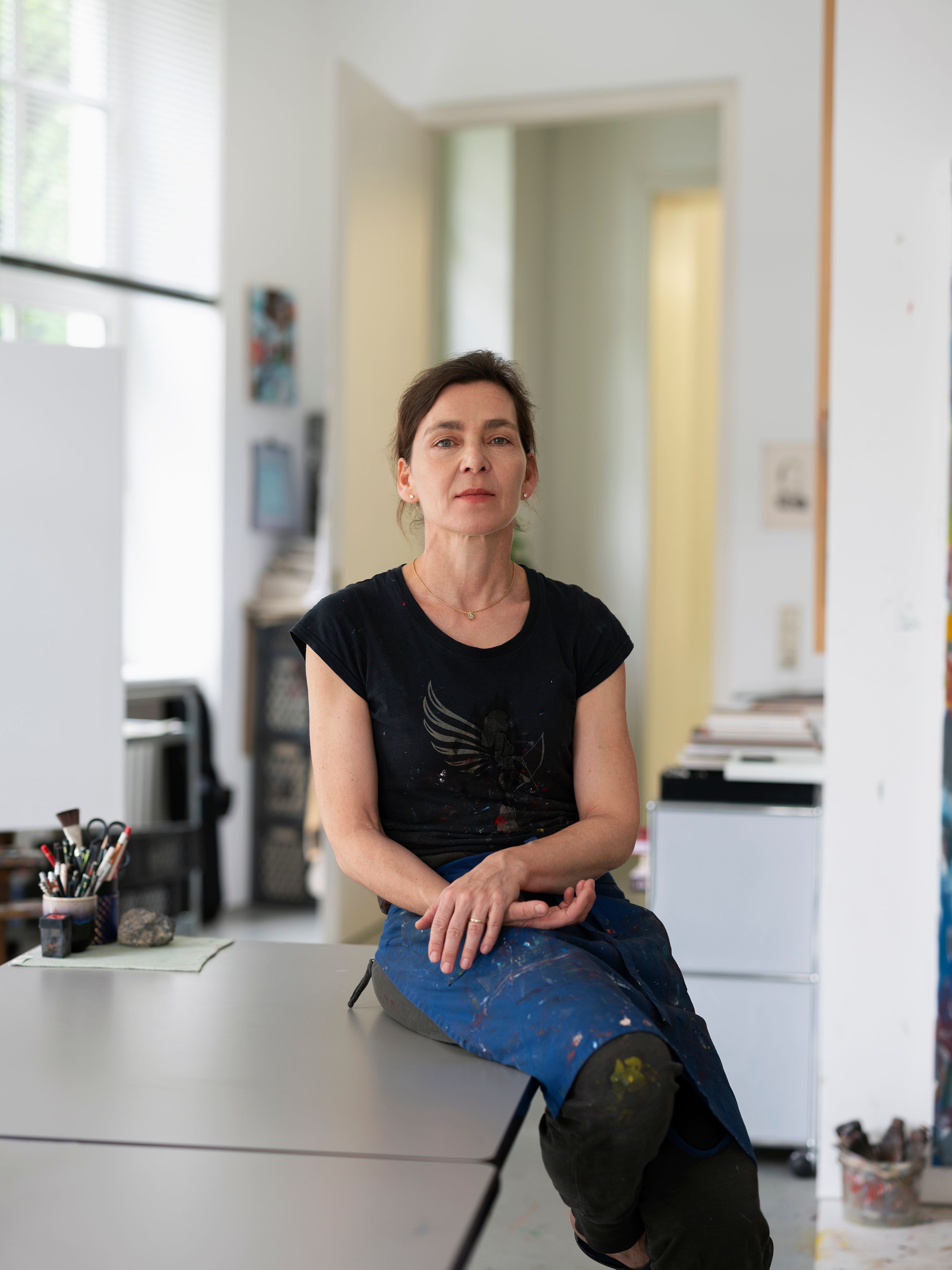 Cologne-based artist Sabine Moritz’s retrospective Lie Down in Green Pastures is at London’s Garden Museum  Photo: © Albrecht Fuchs