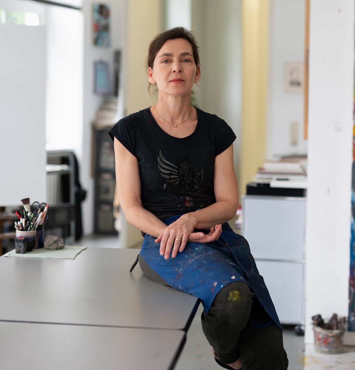 Cologne-based artist Sabine Moritz’s retrospective Lie Down in Green Pastures is at London’s Garden Museum Photo: © Albrecht Fuchs