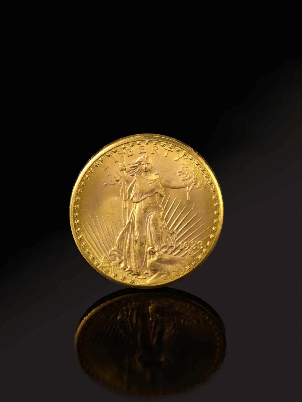 The 1933 Double Eagle Coin Courtesy of Sotheby's. Photography by SquareMoose