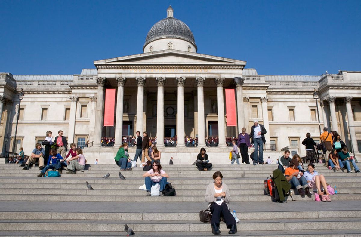 London's National Gallery in busier times © National Gallery, London