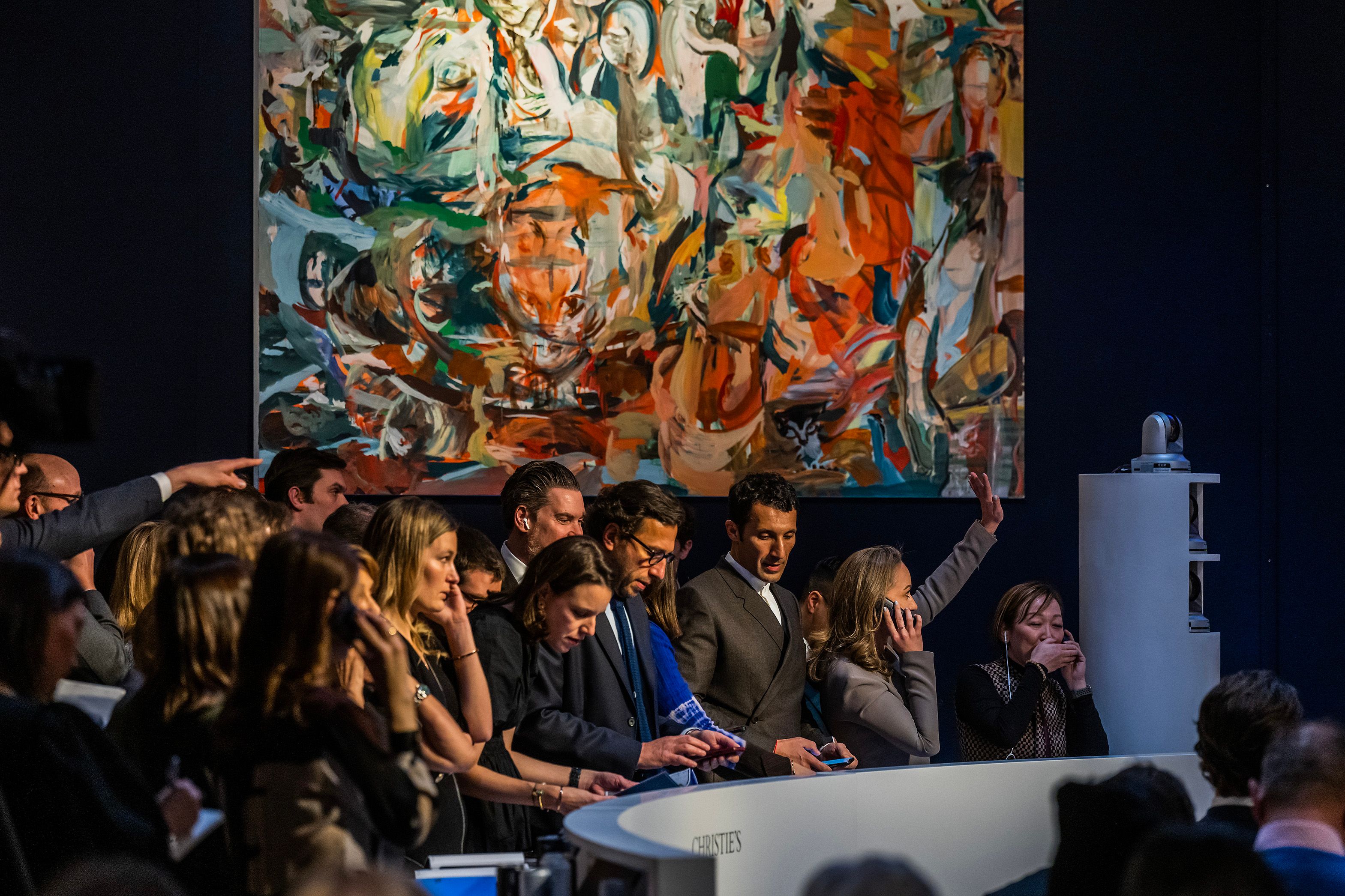 Christie's 20th And 21st Century Evening Sales In London Represent A 32 ...