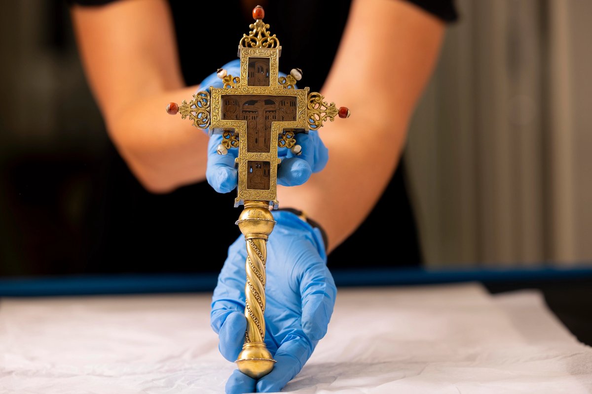 Cross from the National Preserve Kyiv-Pechersk Lavra, 1718, Kyiv, Ukraine
Photo by David Parry