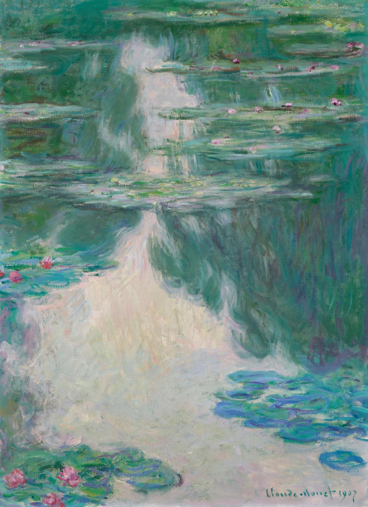 The same buyer bought both Monets for £26m each at Christie's yesterday