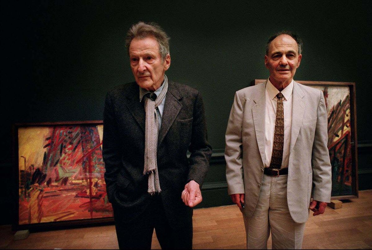After Lucian Freud (left) died in 2011, 40 works by Frank Auerbach (right) that he owned were accepted in lieu of around £16m in inheritance tax
Independent/Alamy Stock Photo