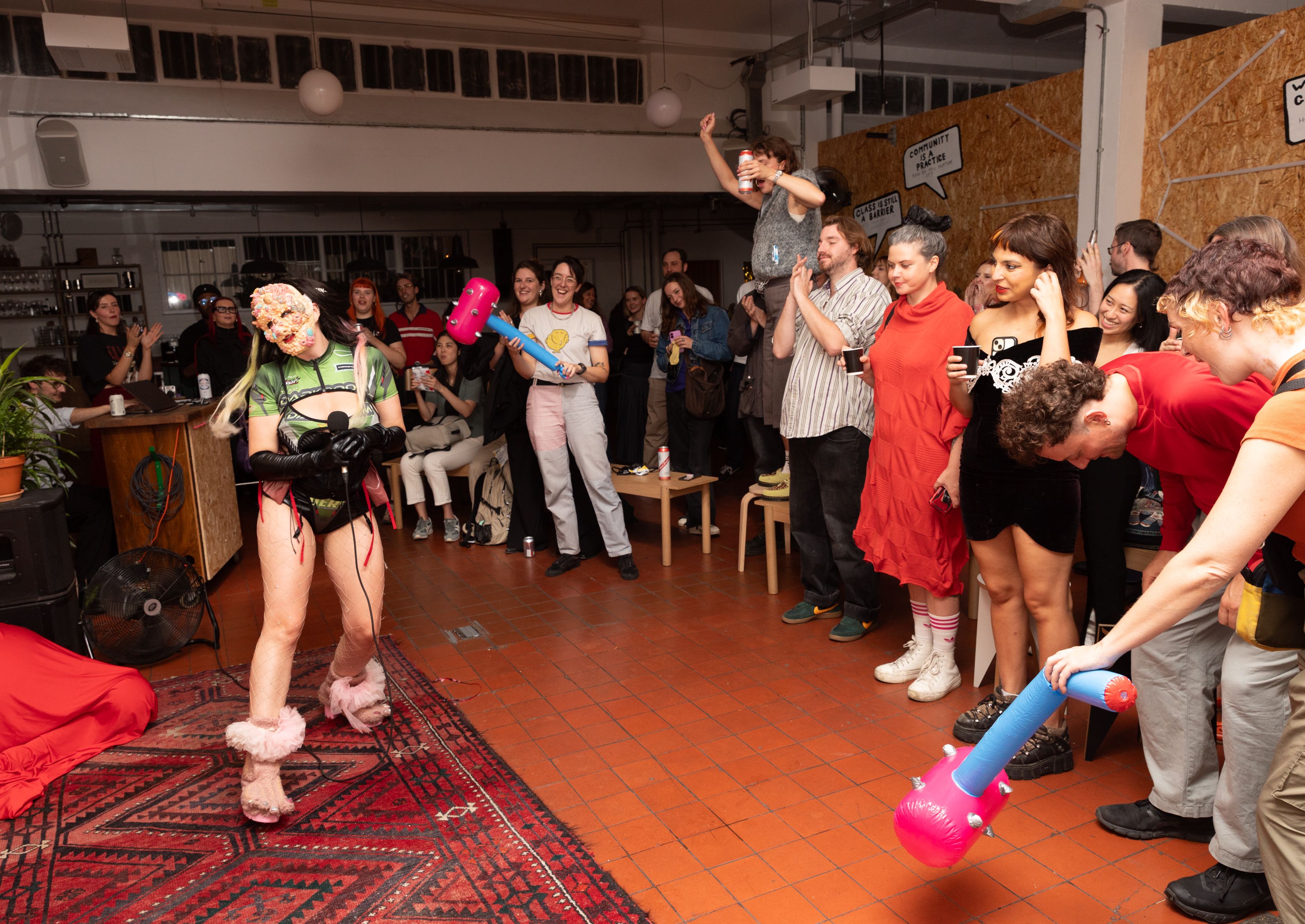 Working Arts Club hosts regular events for members to meet and network Photo: David Owens