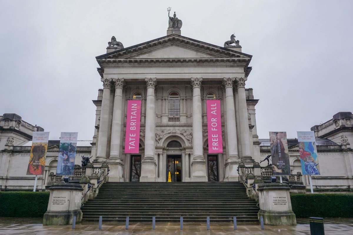 Over workers at 150 at Tate Britain, Tate Modern, Tate Liverpool and Tate St Ives will strike from 26 November to 2 December
Paul Cartwright