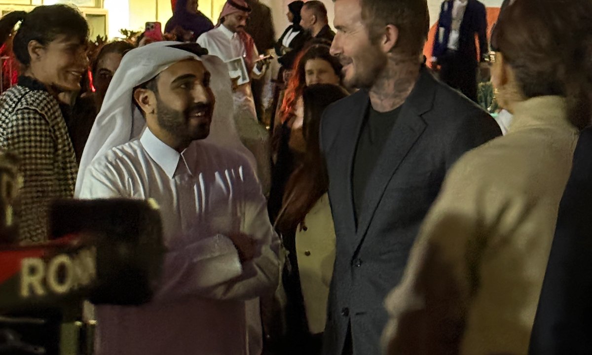 David Beckham dutifully does the art rounds in Doha – The Art Newspaper David Beckham dutifully does the art rounds in Doha – The Art Newspaper