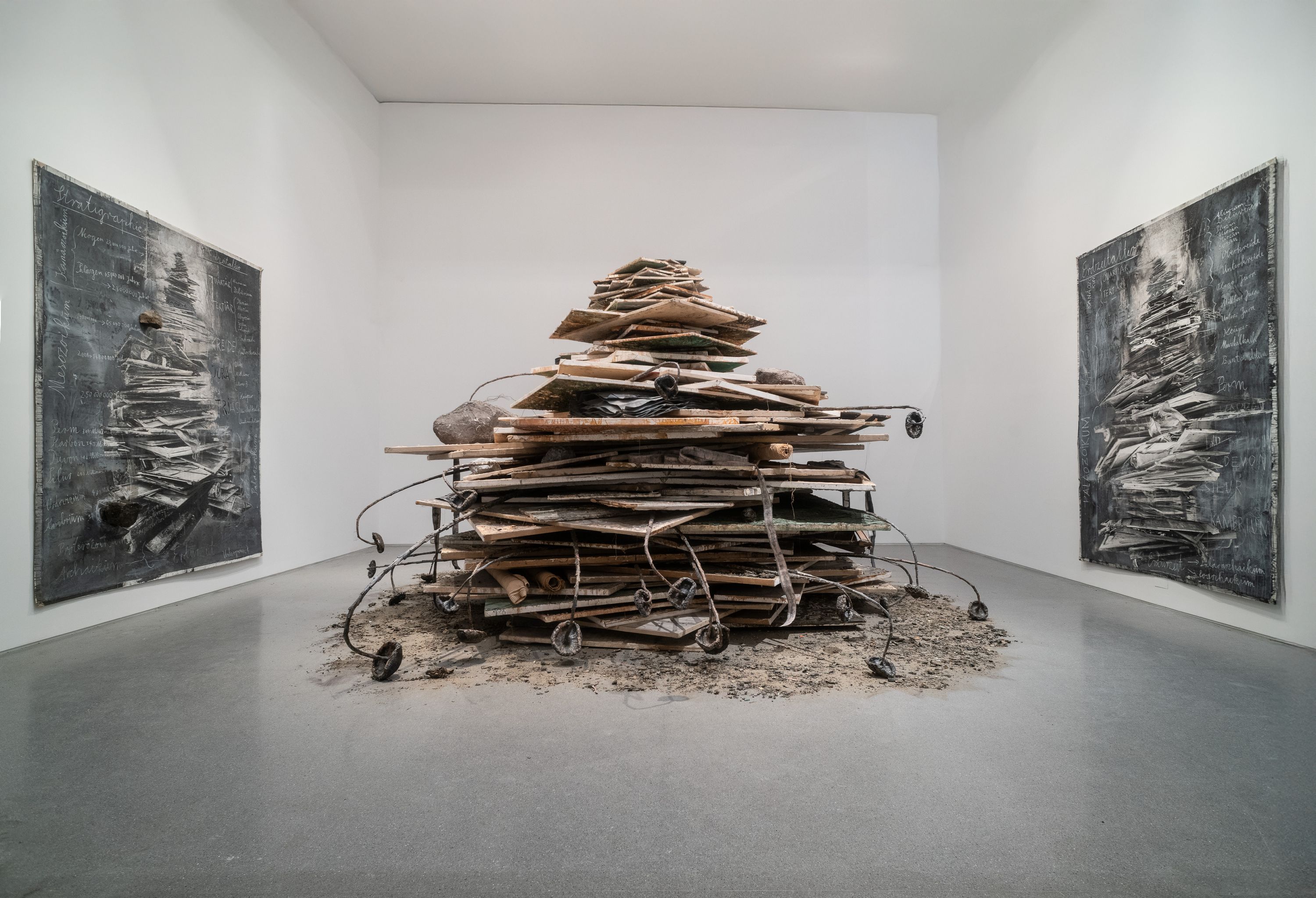 Die Erdzeitalter (Ages of the World) (2014) by Anselm Kiefer Courtesy of Israel Museum