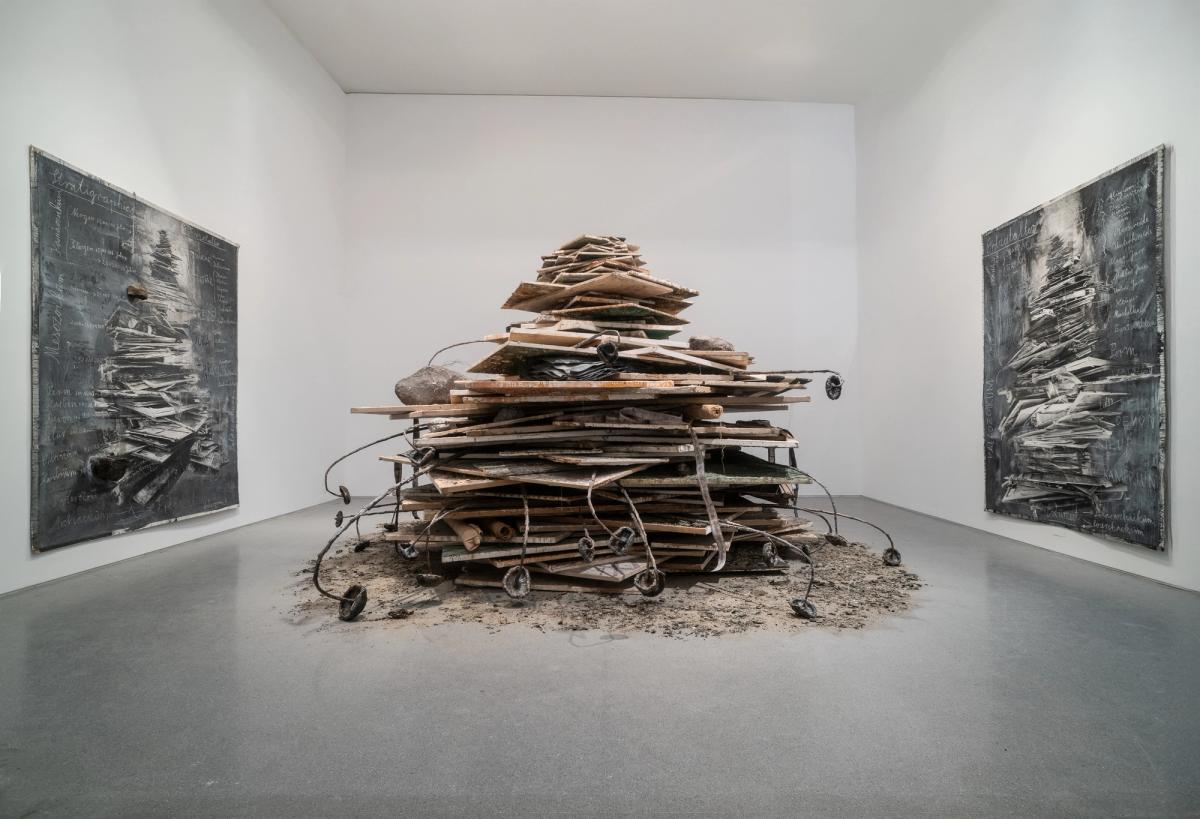Die Erdzeitalter (Ages of the World) (2014) by Anselm Kiefer Courtesy of Israel Museum