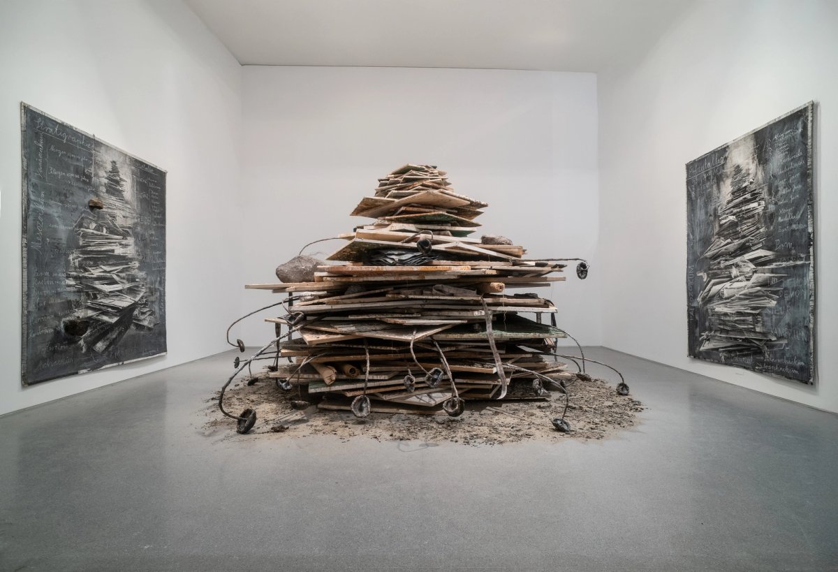 Die Erdzeitalter (Ages of the World) (2014) by Anselm Kiefer Courtesy of Israel Museum