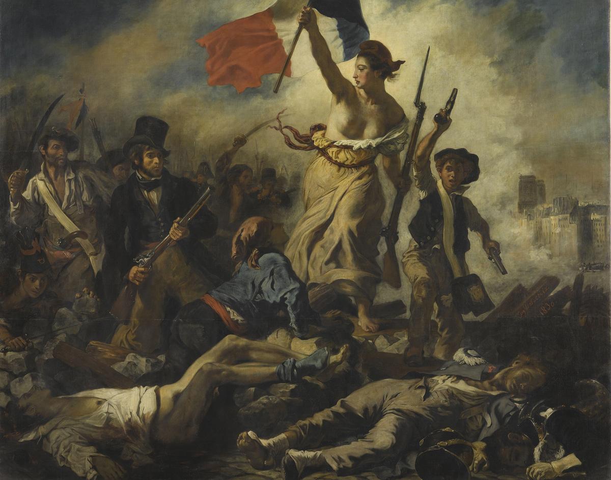 Liberty Leading the People (1831) saw Delacroix play iconographer of the French state Musée du Louvre / Michel Urtado
