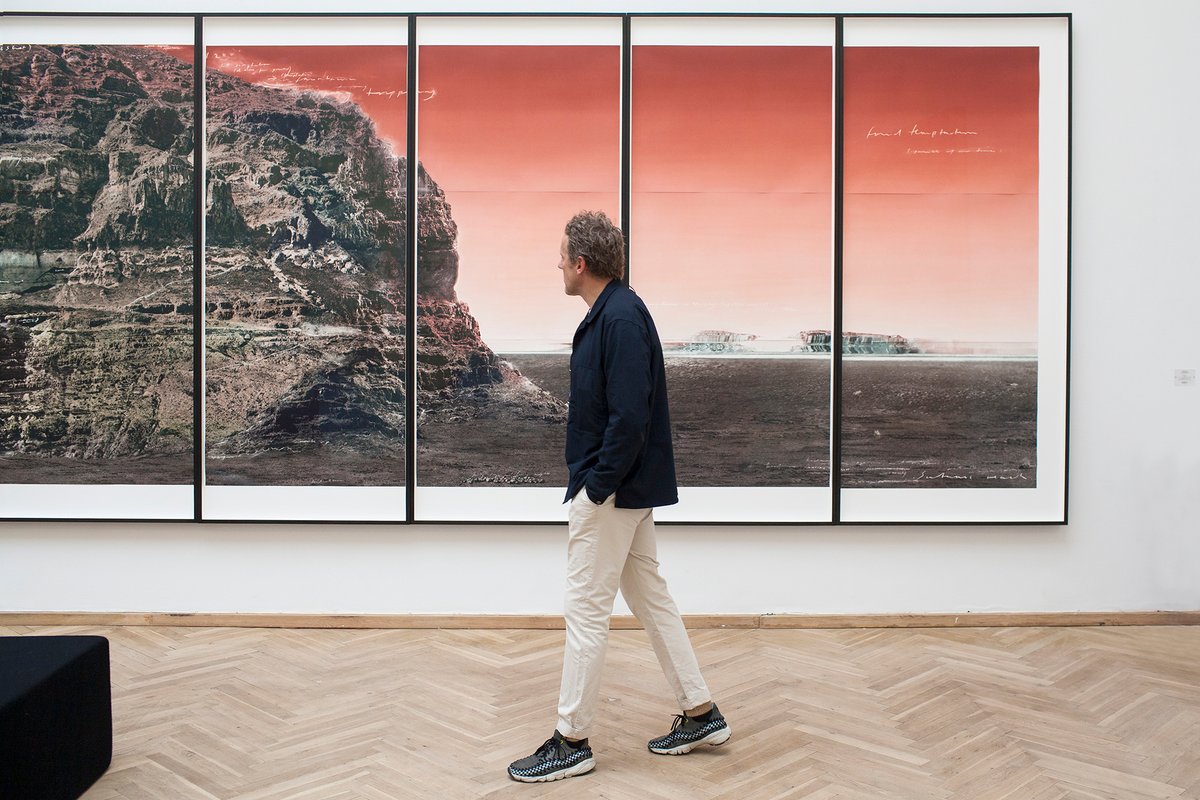 Tacita Dean's work with Niels Borch Gallery & Editions at Chart in 2019 Photo Marcus Bjorn