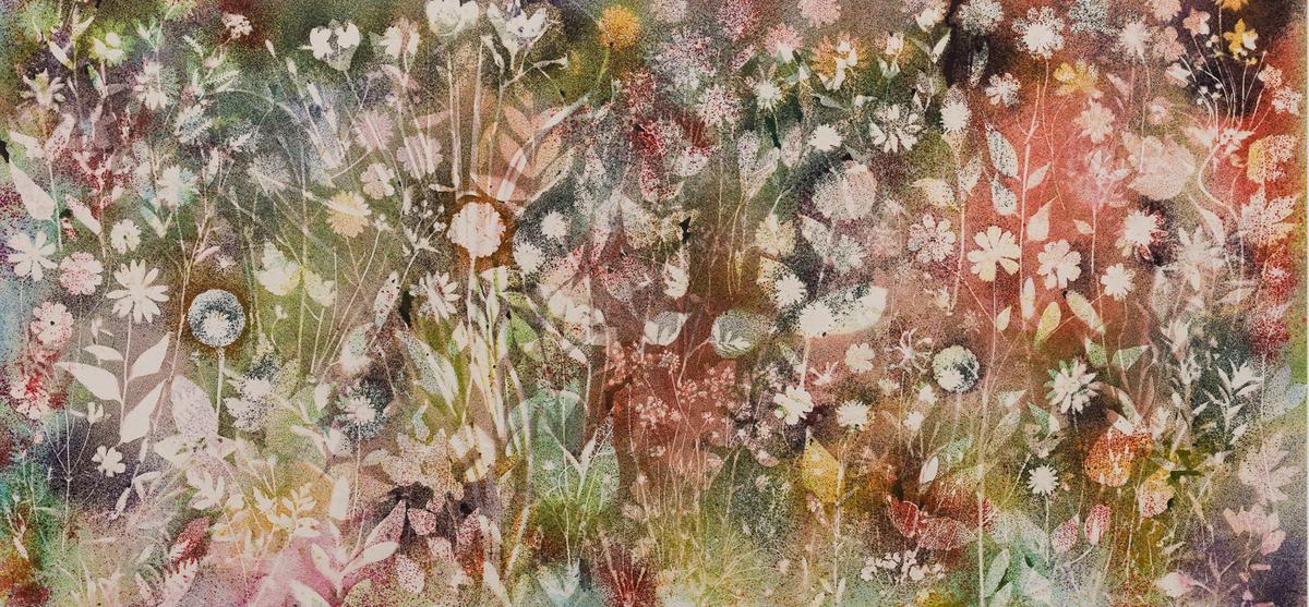 Sam Falls’s Oblivion (2025) Photo: Ed Mumford; © Sam Falls; Courtesy 303 Gallery, New York