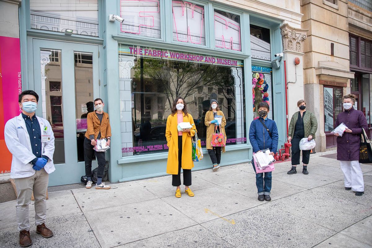 Philadelphia's Fabric Workshop and Museum is in the process of process of “scenario-planning” as state grant funds are frozen. Courtesy of the Fabric Workshop and Museum. Photo: Jessi Melcer