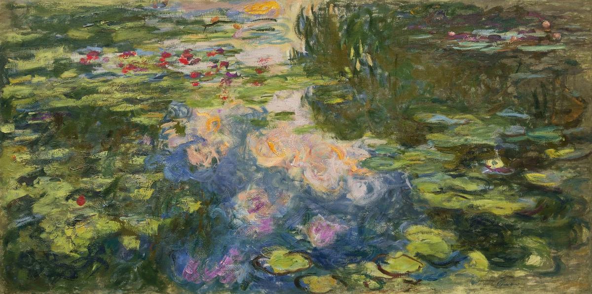 Claude Monet's Le Bassin aux Nymphéas Courtesy of Sotheby's