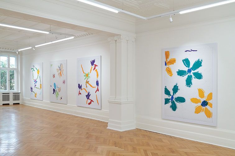 Société is showing Kaspar Müller’s work in its newly opened space in Berlin’s Charlottenburg district Courtesy Kaspar Müller and Société © Société