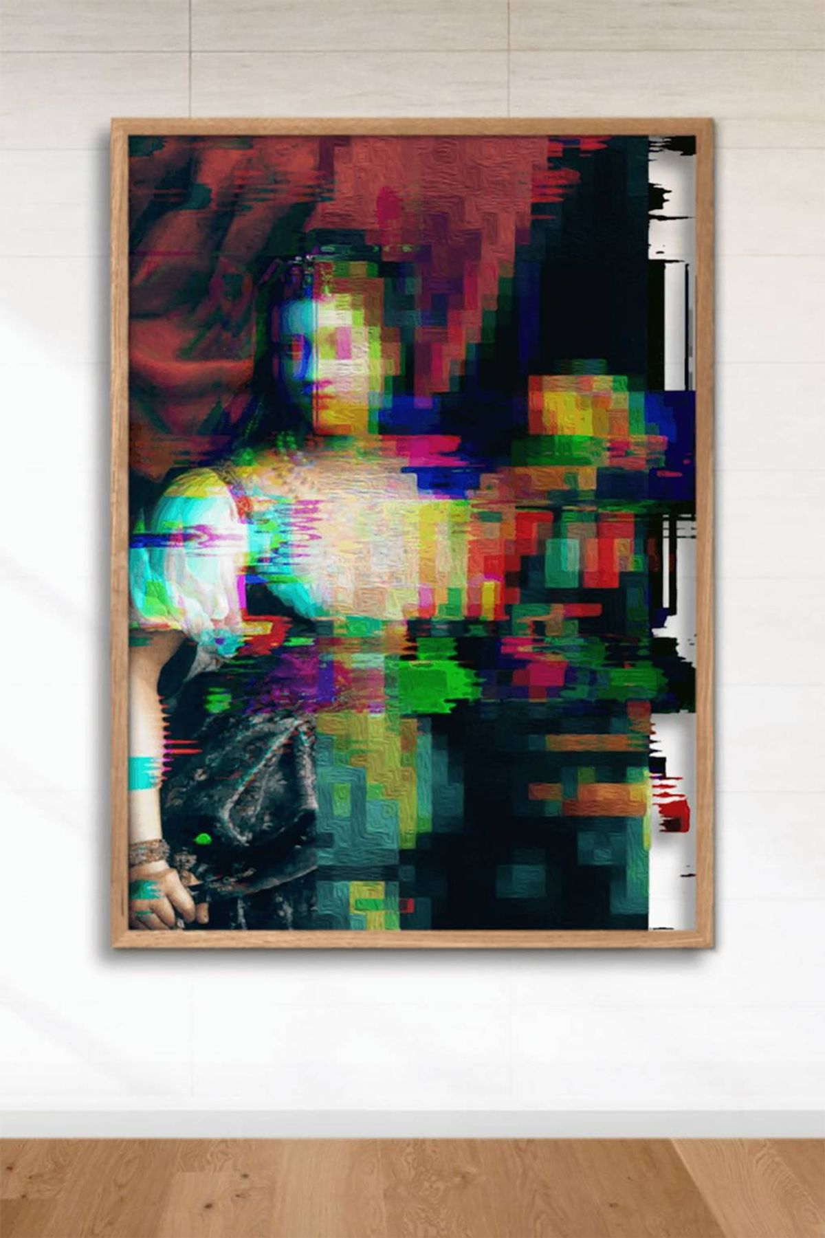 A still from Rewind Collective's video NFT Remember Us IV (Watch Your Head), which shows digital reinterpretations of four works by famous women artists Lavinia Fontana, Fede Galizia, Artemisia Gentileschi and Elisabetta Sirani depicting the story of Judith beheading Holofernes Christie’s Images 2021