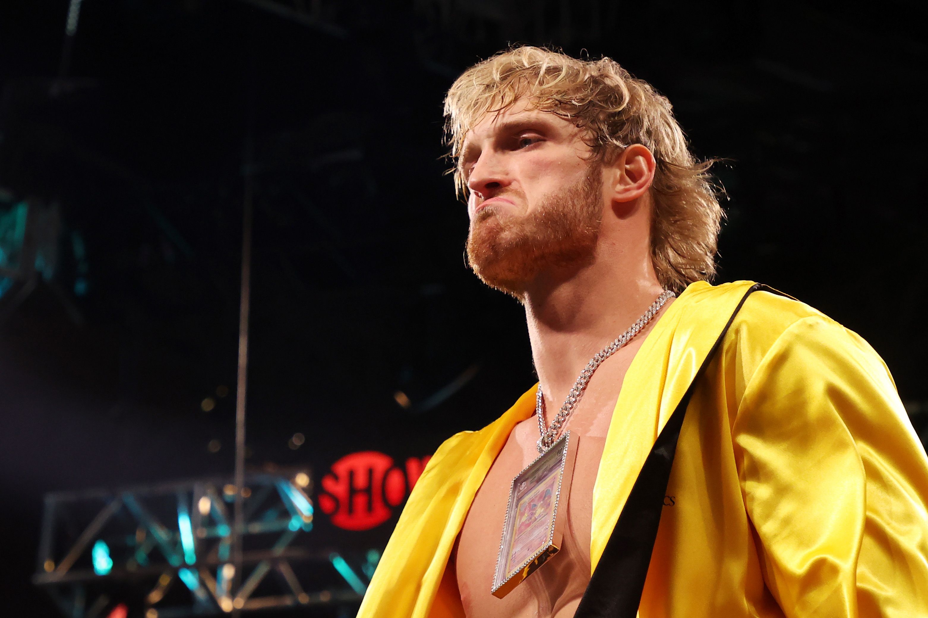 YouTuber and wrestler Logan Paul made a cool $16.5m when his rare Pokémon card sold at auction to a 33-year-old venture capitalist Photo: Cliff Hawkins/Getty Images