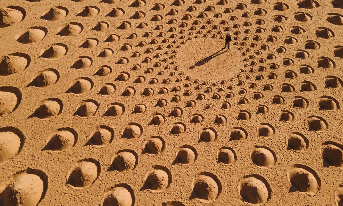 American artist Jim Denevan on his ephemeral earthworks American artist Jim Denevan on his ephemeral earthworks