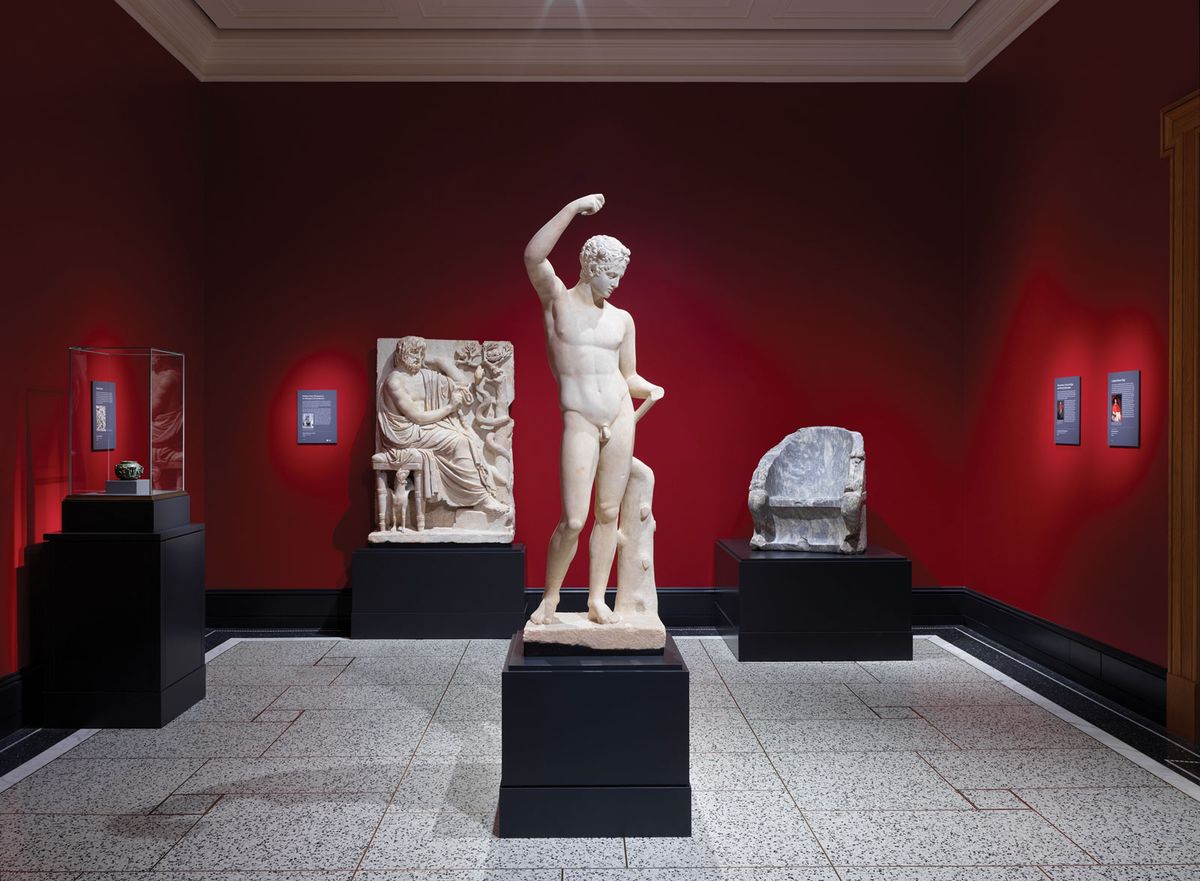 Inside one of the revamped galleries Getty Villa: © J. Paul Getty Trust