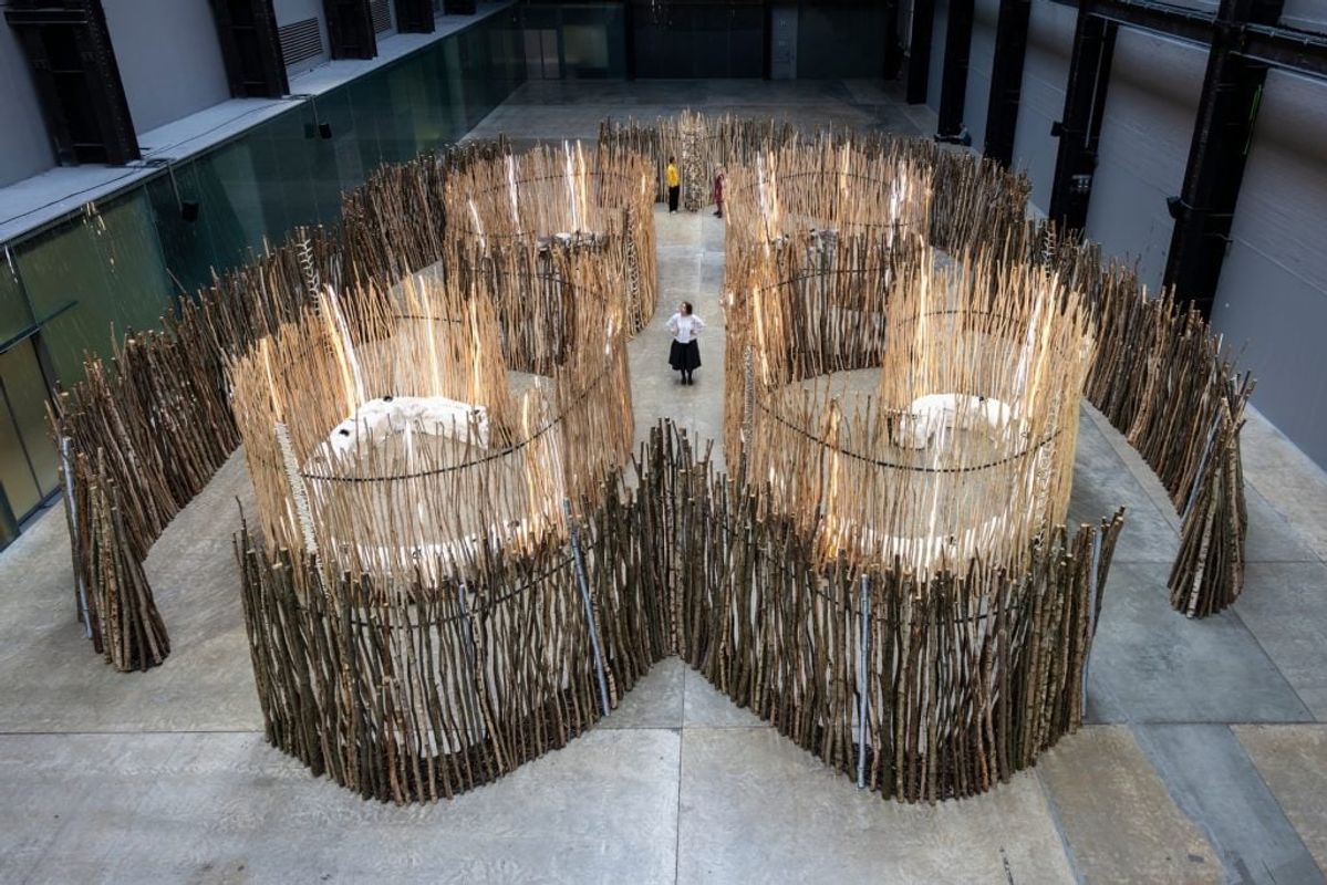 Máret Ánne Sara’s Turbine Hall commission at Tate Modern is one of the exhibitions featured in the first London Art+Climate Week

Photo: Larina Fernandez. © Tate