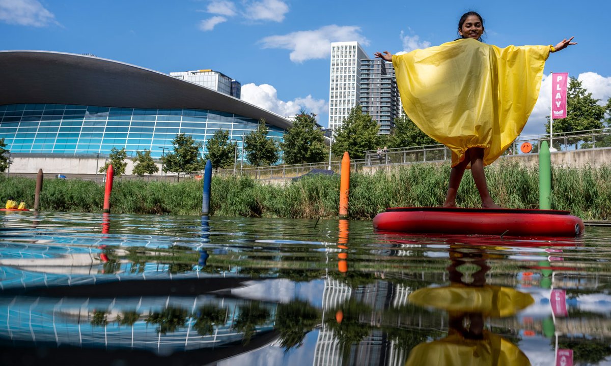Rasheed Araeen’s water ballet comes to east London’s outdoor sculpture trail, The Line Rasheed Araeen’s water ballet comes to east London’s outdoor sculpture trail, The Line