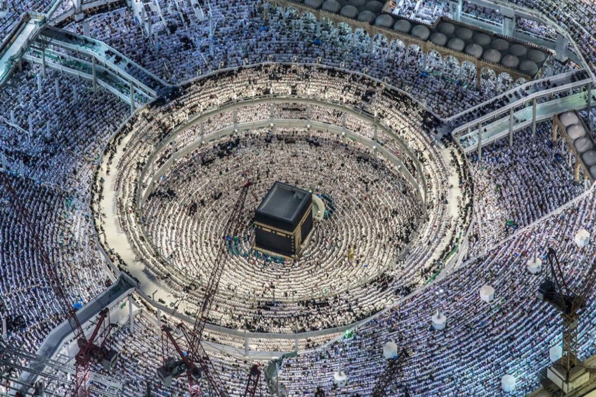 Ahmed Mater's Ka‘aba (2015). The artist is the director of the Misk Art Institute in Saudi Arabia © Ahmed Mater