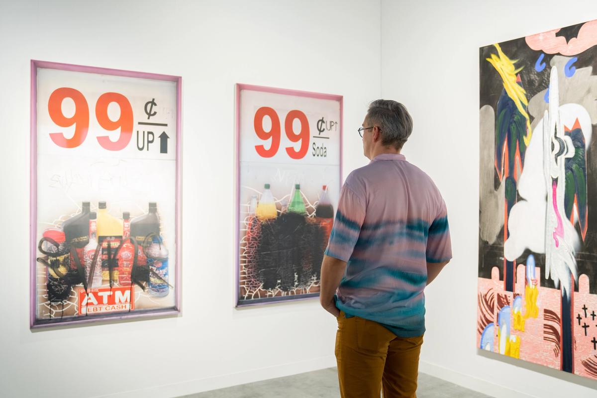 Galerie Nagel Draxler at Art Basel Miami Beach Courtesy of Art Basel