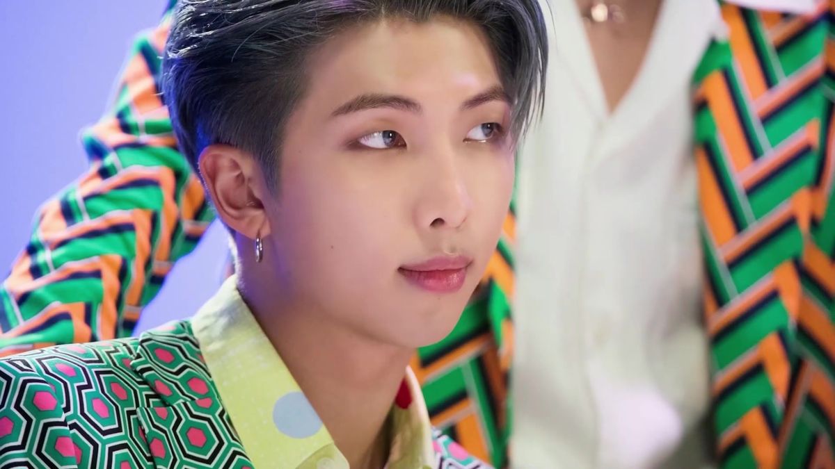 Art collector, curator and pop star RM of BTS Photo by Dispatch, via Wikimedia Commons