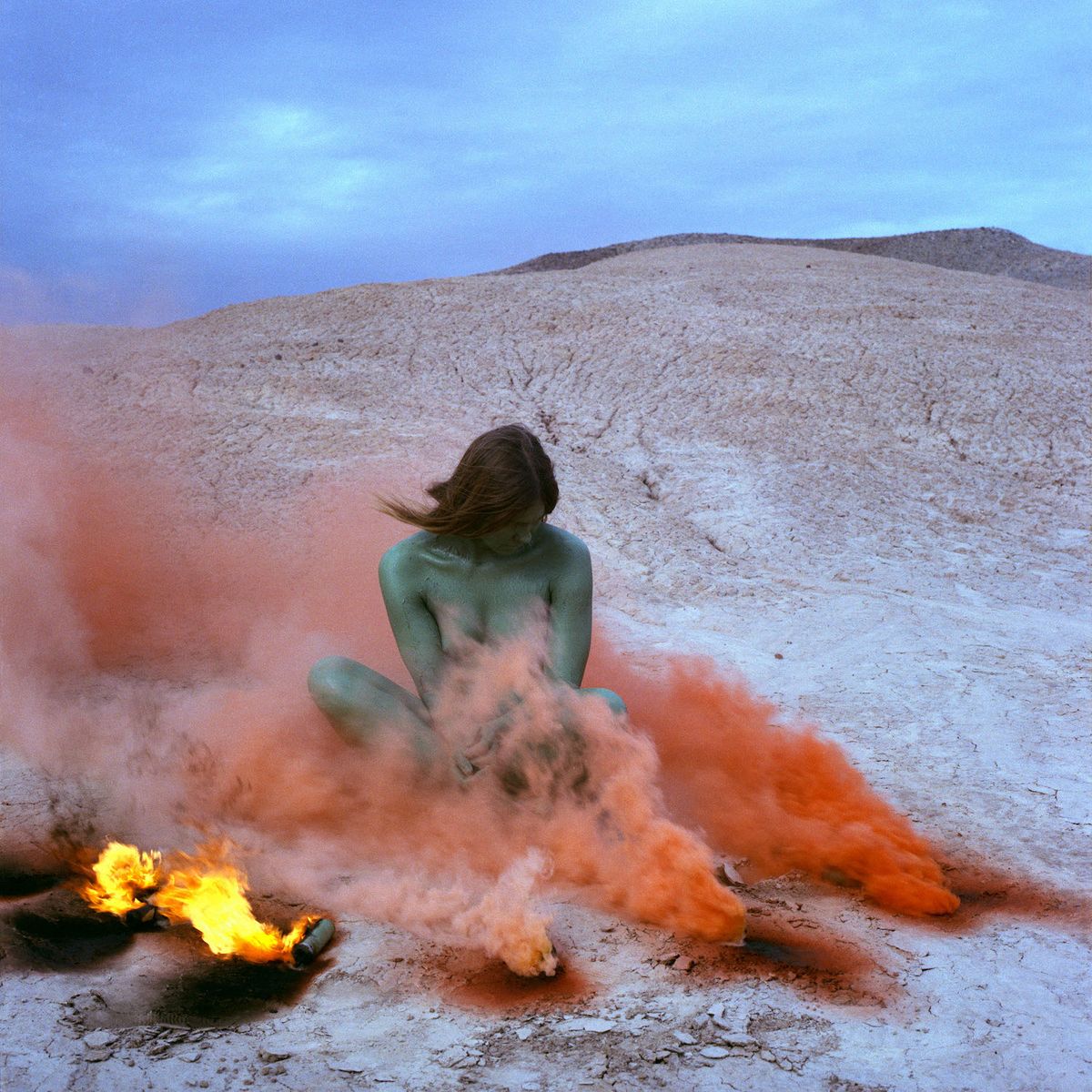 Judy Chicago, Immolation from Women and Smoke, 1972 © Judy Chicago/Artists Rights Society (ARS), New York. Photo courtesy of Through the Flower Archives, the artist, Salon 94 and Jessica Silverman Gallery