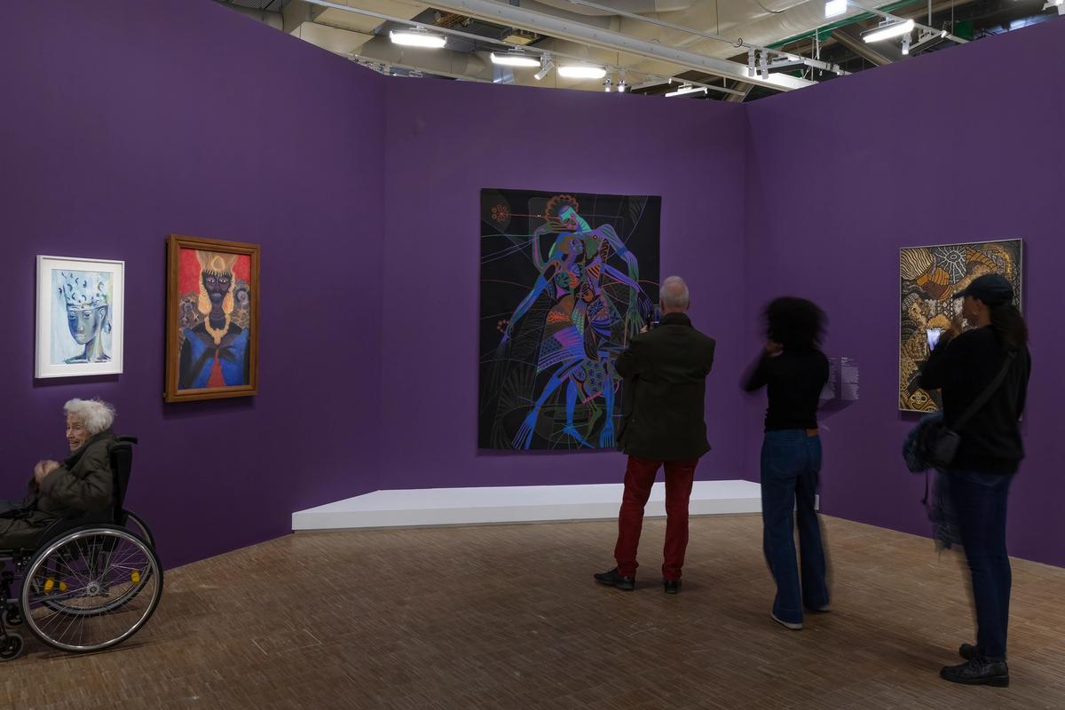 The exhibition Paris Noir is divided into 15 sections and features 150 artists from Africa, the Americas and the Caribbean who established themselves in Paris Photo: © Hervé Véronèse