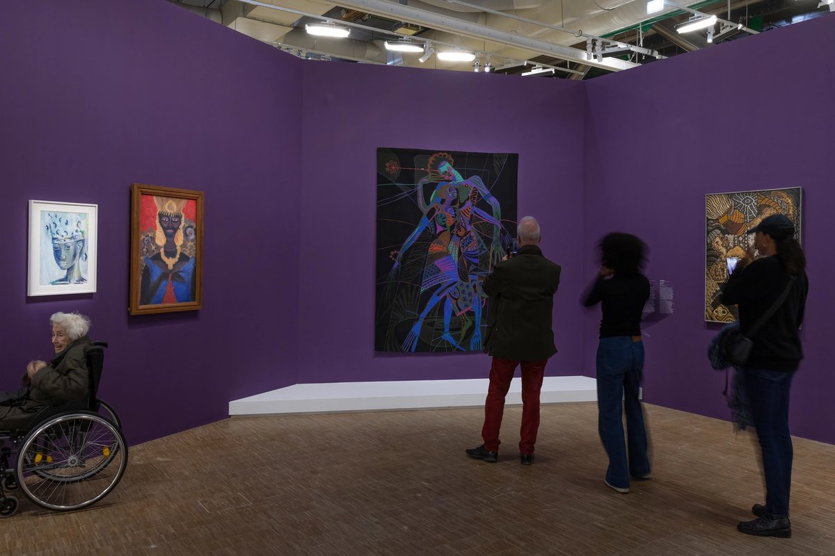 The exhibition Paris Noir is divided into 15 sections and features 150 artists from Africa, the Americas and the Caribbean who established themselves in Paris Photo: © Hervé Véronèse