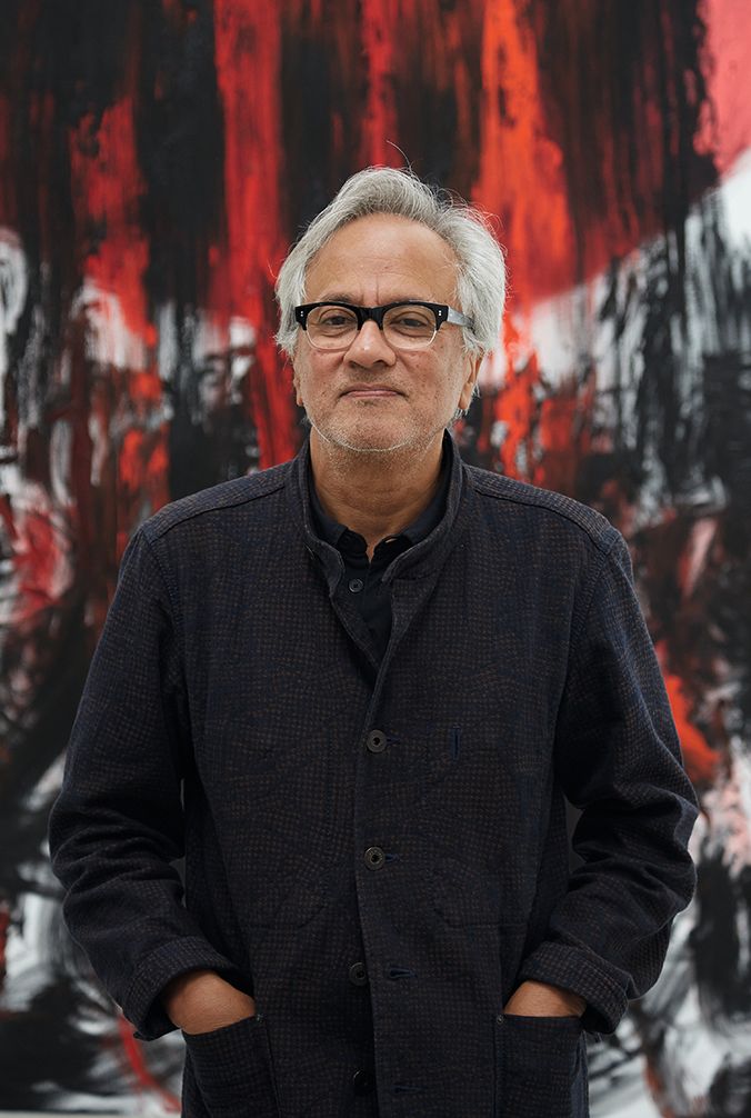 It is 30 years since Anish Kapoor had his first institutional show 
George Darell