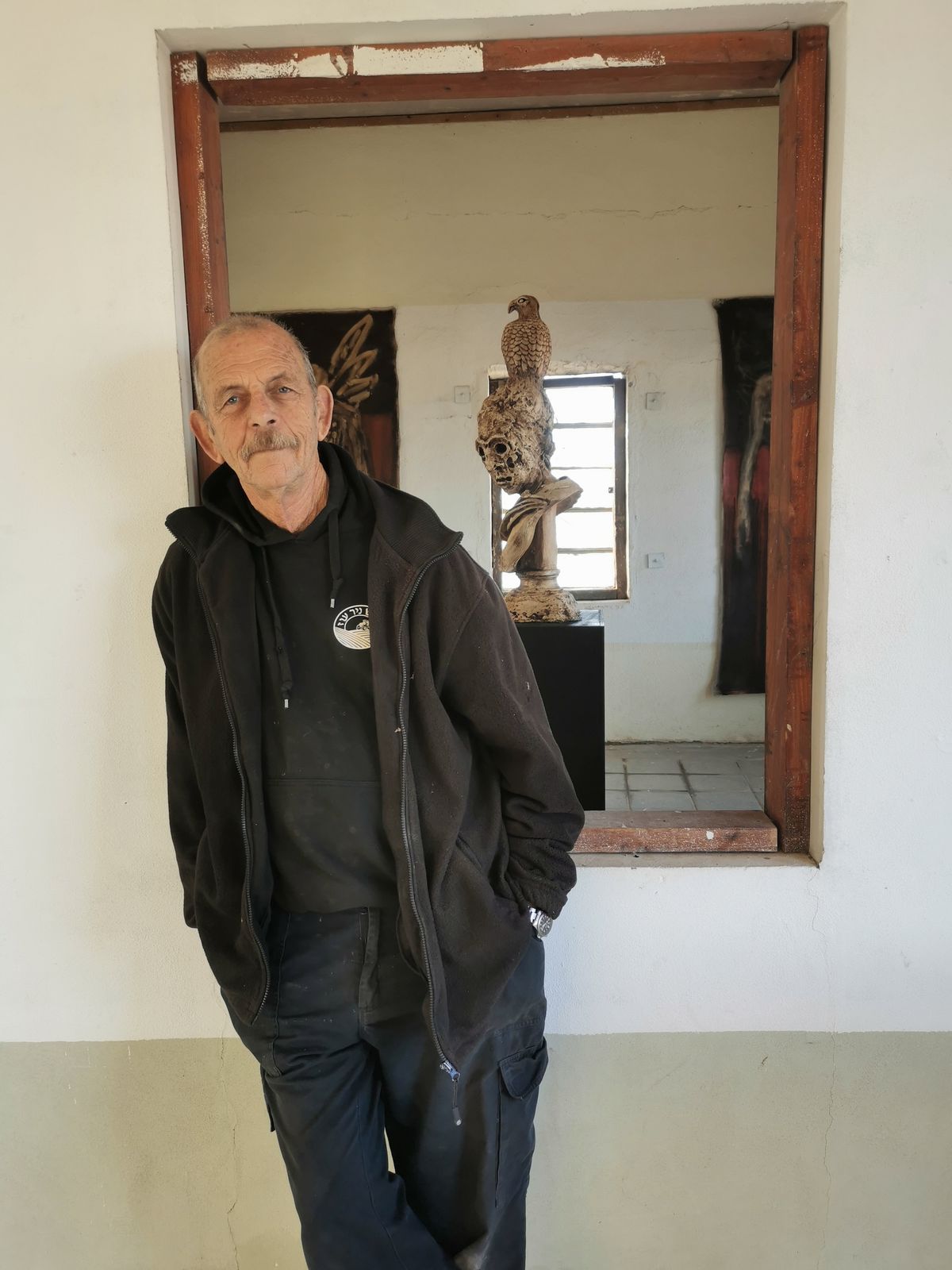 Chaim Peri at The White House gallery Courtesy of The White House gallery