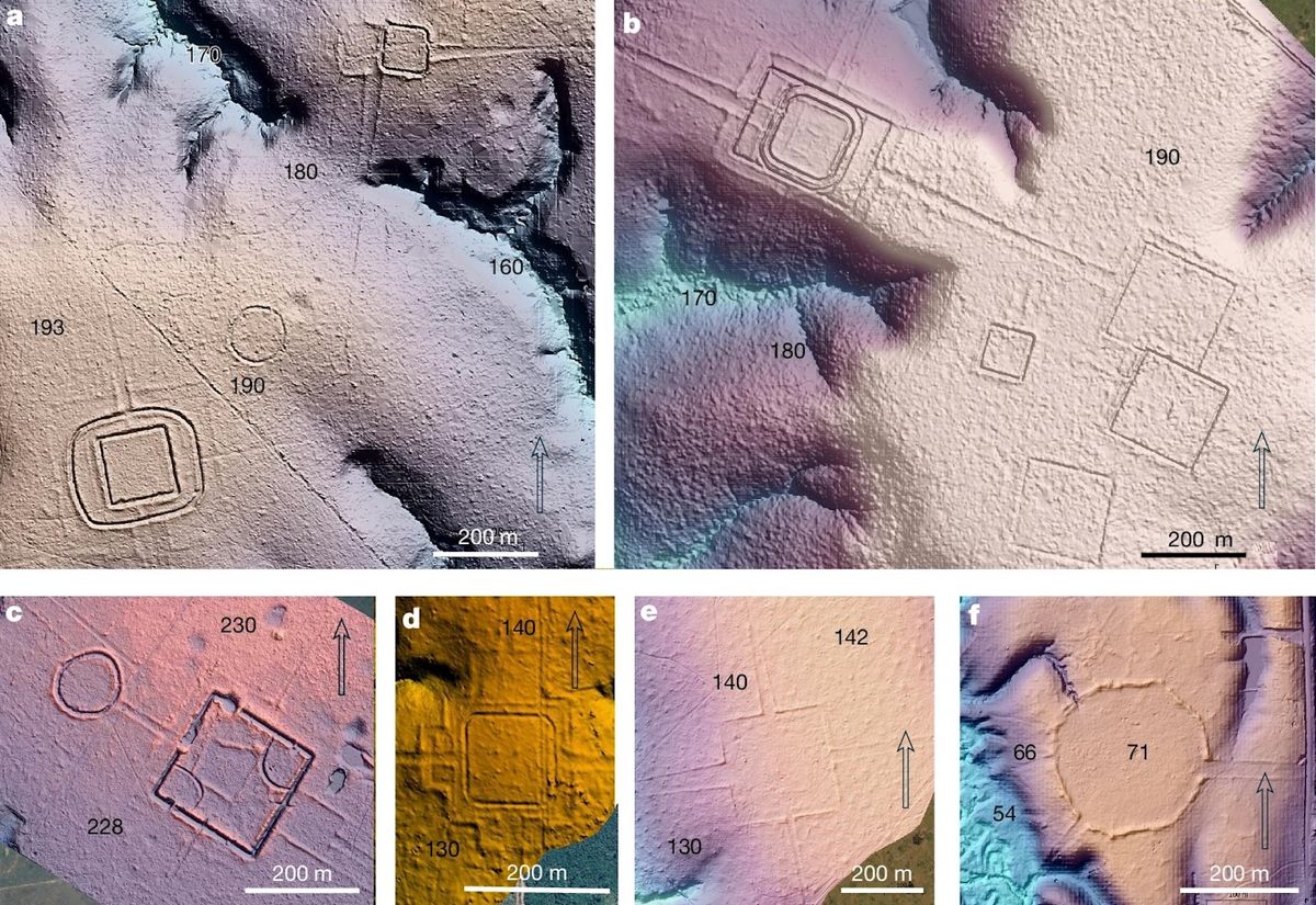 Monumental earthworks under the rainforest canopy in Amazonia revealed in recent Light Detection and Ranging analysis Pärssinen, M., Kalliola, R., Ranzi, A. et al. Over 20,000 precolonial earthworks in the Southwest Amazonia, Nature, 2026. CC BY 4.0
