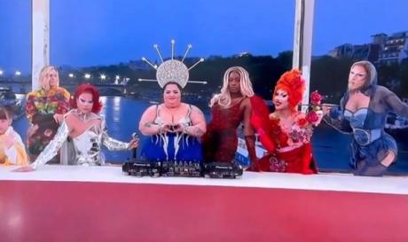  Drag queen tableau was all about Dionysus, not Leonardo, exclaims Olympics chief  